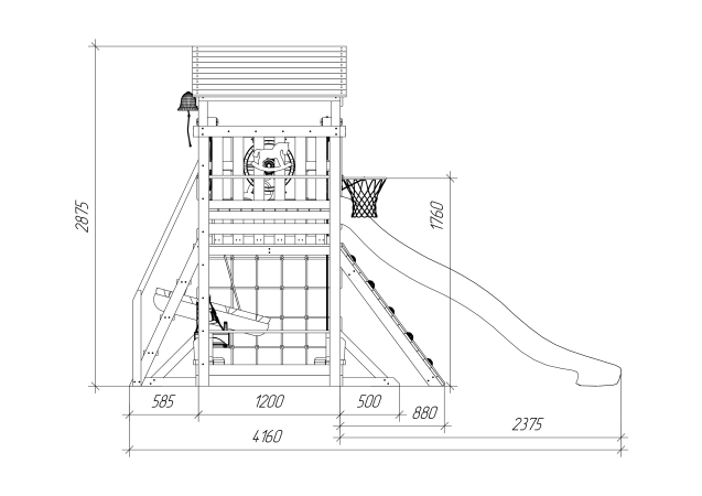 Детская площадка Савушка Мастер 4 COMFORT Plus Детская площадка Савушка Мастер 4 COMFORT Plus
